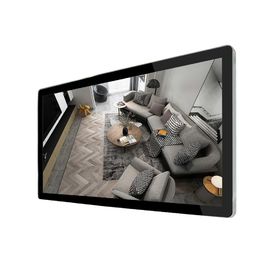 جدار جبل 49 بوصة لافتات رقمية مع شاشة تعمل باللمس HD LCD إعلان لاعب للمول