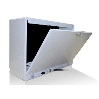 صندوق خزانة عرض شاشات الكريستال السائل الذكي الشفاف للإعلان عن المنتج