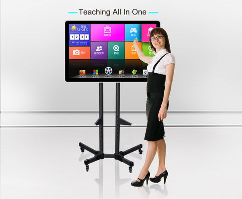 مطعم Wifi Infrared Touch Screen Smart Board Menu Interactive 450 Cd / M2