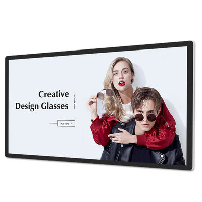 لوحات حائط فيديو LCD مقاس 43 بوصة 178 زاوية 16: 9 نسبة غير تعمل باللمس
