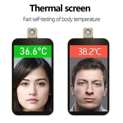 2.5W HD Ai ميزان الحرارة بالأشعة تحت الحمراء مع التعرف على الوجه الغبار