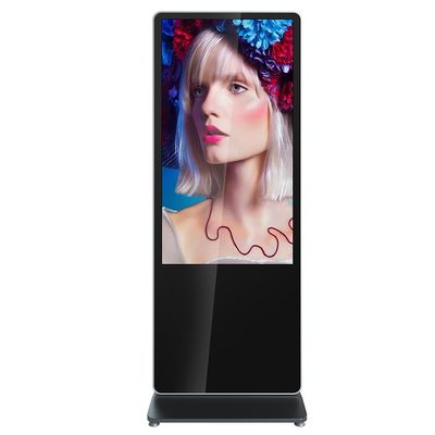 Iphone Style Vertical Advertising LCD عرض رقمي للافتات التجارية 3840 X 2160