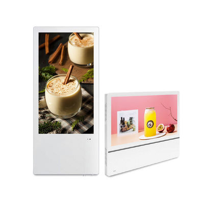 شاشة عرض رقمية LCD مقاس 21.5 بوصة مثبتة على الحائط عالية الدقة مع USB