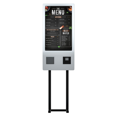 32 بوصة مطعم إلكتروني للطلب الذاتي آلة Sef - كشك دفع فاتورة الخدمة