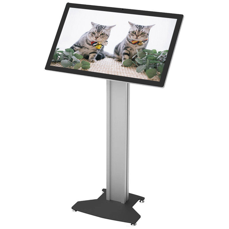 10ms 21.5 بوصة جدار Lcd أدى شاشة تعمل باللمس لافتات رقمية لعرض الإعلان